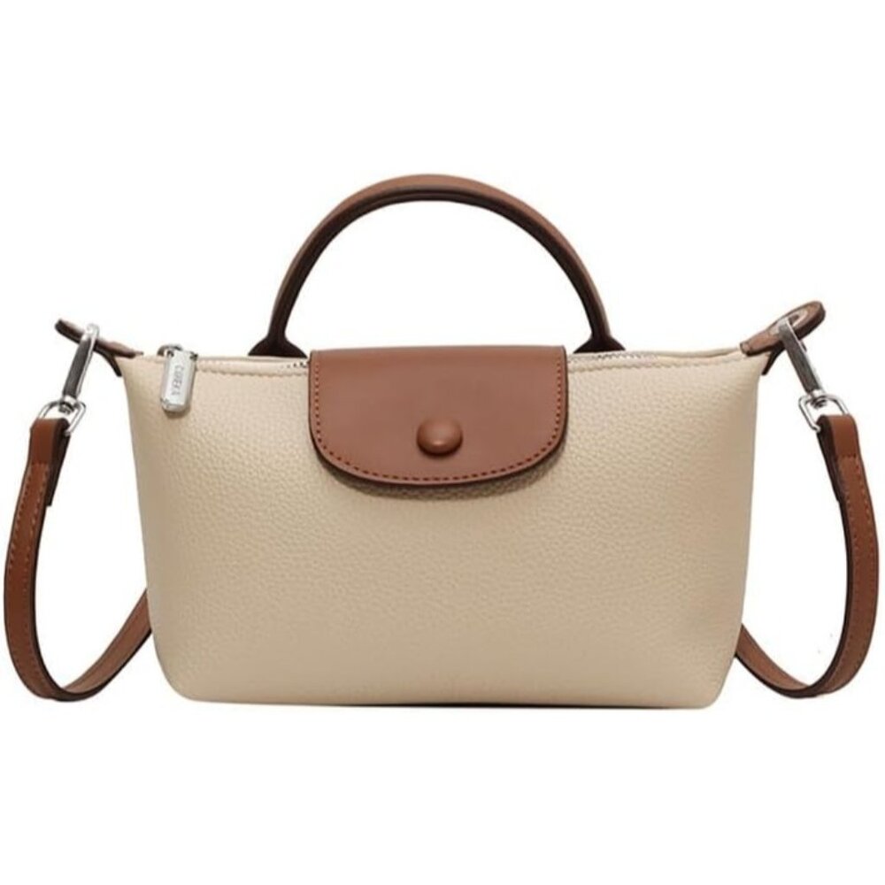 Women's Cream Fashion Retro Quilted Crossbody Autumn New Shoulder Bag